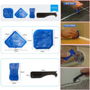 20pcs 5 in 1 Remover Caulk Finisher Sealant Smooth Scraper Kit Hand Tools Newly