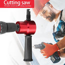 Metal Nibbler Metal Iron Sheet Cutter Drill Attachment Hand Tools w/Wrench Newly