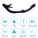 Diving Snorkel Full Dry Underwater Breathing Tube Snorkeling Gear (Black) Newly