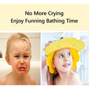 Waterproof Baby Shower Cap Protect Eyes Ears Hair Wash Shield Bath Visor Hat