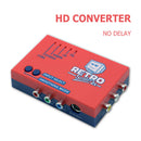 HD Transverter Zero Lag Device HD Changer Compatible with Superfamicom Dreamcast