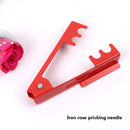 Flower Rose Thorn Stem Leaf Stripper Removing Burrs Rose Pliers DIY Florist Tool