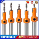 Woodworking Countersunk Drill Cone Drill Counterbore Drill Bit (5pcs/set)
