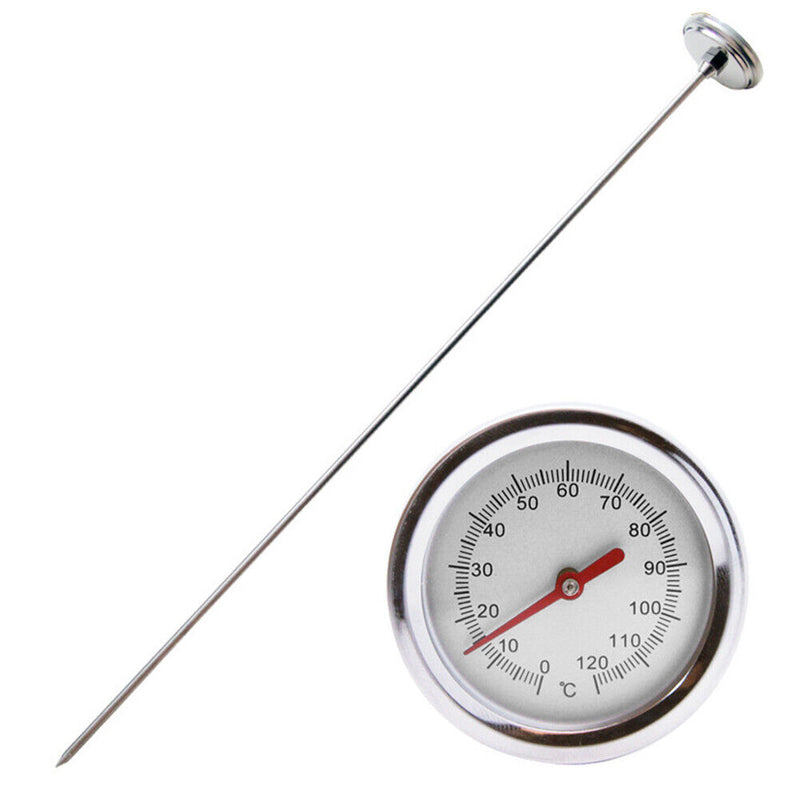 Garden Compost Temperature Monitor Probe Stainless Steel Soil Thermometer