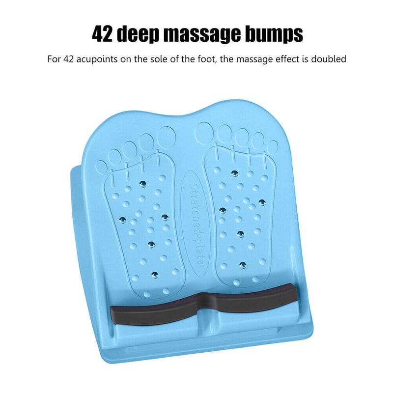 Inclined Stretching Plate Folding Fitness Relaxation Board Pedal (Blue)