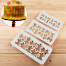 3Pcs Puzzle Fondant Cookie Cutter Cake Mold Fondant Tools Mould Decorating C0O0