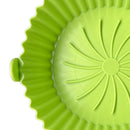 Air Fryer Liner Nonstick Kitchen Baking Parchment Steamers Pads (Green) Newly