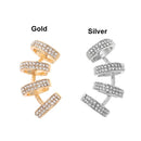 Men Alloy No Pierced Non Piercing Ear Cuff Tragus Earrings Geometric Ear Clip