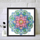Diamond Painting Datura Flower Partial Special Rhinestone Picture (YX070)