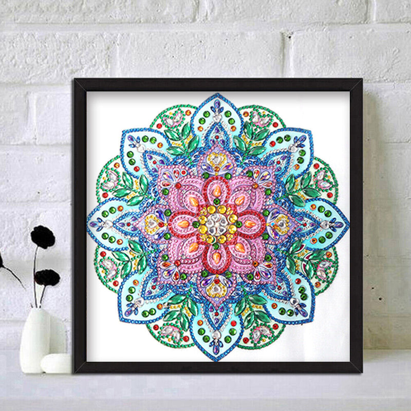Diamond Painting Datura Flower Partial Special Rhinestone Picture (YX070)