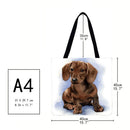 Shopping Bag Printed The Dragon Good Dog" (40x40cm)