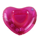 Inflatable Mug Holder Love Heart Drink Holder Swimming Pool Swimmer Bath