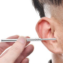 6pcs Ear Picker Stainless Steel Spiral Earpick Wax Remover Ear Cleaner (E) Newly