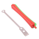 80pcs/set DIY Cold Perm Rod Salon Hair Roller Curling Curler Rubber Band