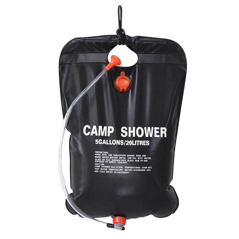 Outdoor Camping Water Bags Solar Heating Portable Hiking Travel Bathing Bag