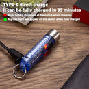 Bag Ornaments Waterproof Emergency Light Keychain LED Keychain Bag Mini Torch