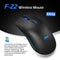 ZELOTES F-22 2.4GHz Wireless Mouse Gaming 6 Keys Optical Mice for PC Laptop