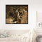 Full Cross Stitch 14CT Cotton Thread DIY Panther Handmade Stamped Needlework Set