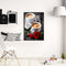 Painting By Numbers DIY Coffee Hand Painted Canvas Oil Art Picture Ornaments Kit