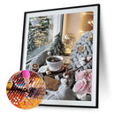 Diamond Painting DIY Windowsill Full Round Diamond Mosaic Art