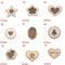 Wooden Crafts Sewing Jewelry Pendant Embroidery Key Ring Making Cross Stitch