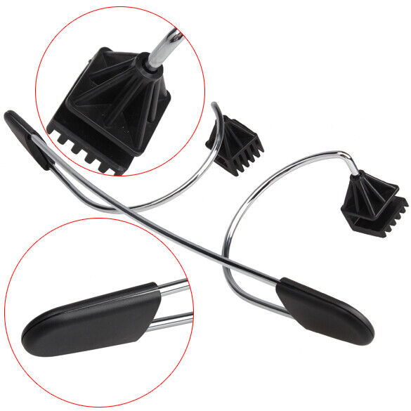 Headrest Seat Metal Stainless Coat Hanger Clothes Jacket Suits Shirts Holer