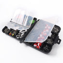 Treble Hook Jigs Swivels Fishing Lure Lead Floating Tackle with Box Fishing Kits