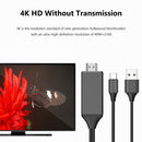 L9 USB C to HDMI-Compatible Mirroring Charging Cable 4K for Android Smartphone