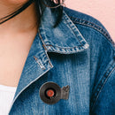 Jewelry Cartoon Dripping Oil Audio Tape Enamel Pins Magnetic Tape Brooch Badge