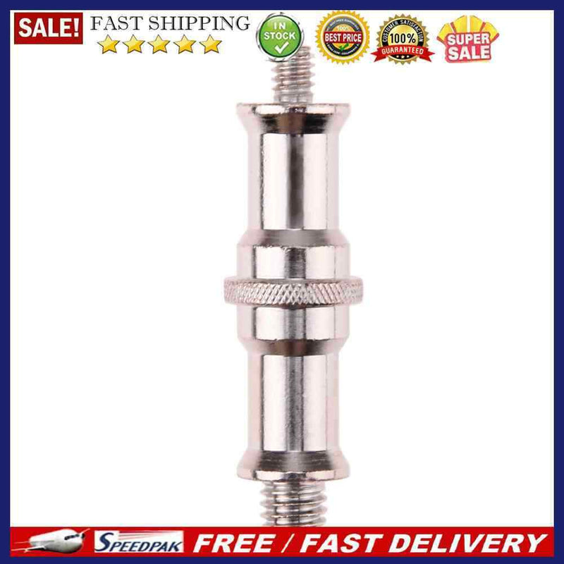 1/4 3/8 Spigot Stud Male Adapter Camera Screw for Umbrella Flash Light Trip
