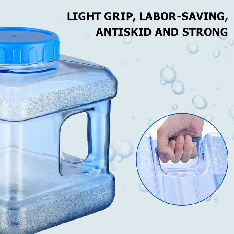 Eco-friendly Handheld PC Tea Bucket Drinking Bucket PC Water Tank with Faucet