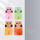 6pcs DIY Hanging Hooks Owl Bird Crystal Round Drill Diamond Painting Hooks Kit