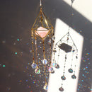 Crystal Ball Windchime Ornaments Star Pendant Hanging Drop Window During Crafts