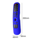 Anti-Slip Case Smart TV Remote Control Cover for LG MR21GA/MR21GC (Blue)
