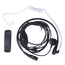 2Pin PTT Throat Mic Covert Acoustic Tube Earpiece Headset for Baofeng UV-5R