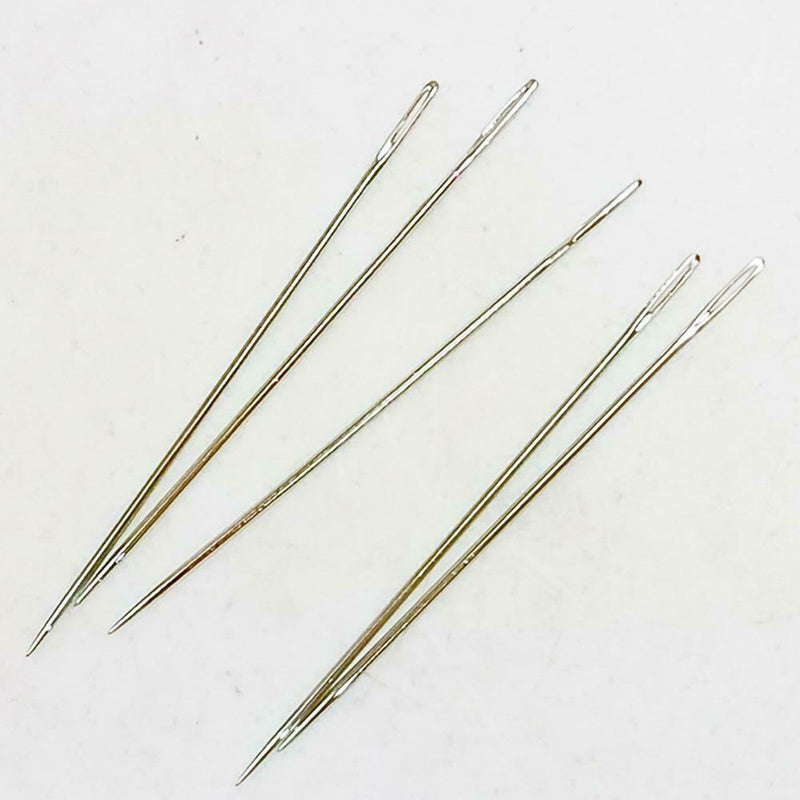 25Pcs Big Eye Stitching Needles Leather Yarn Knitting Sewing Needles Tool Y9N8