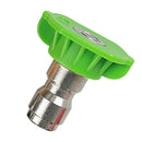 1/4 inch Quick Connect Pressure Car Washer Lance Spray Nozzle Tip (Green)