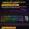 T6 Gaming Keyboard Mouse Mouse Pad Wired RGB Backlight 3-in-1 Kit (Black)