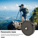 Rotating Ballhead Panoramic Tripod Head Camera Stabilizer Leveling Adapter Newly