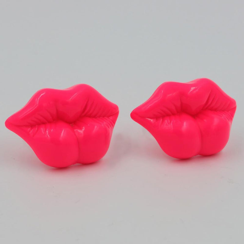 Silicone Funny Baby Pacifier Sexy Kiss Lip Infant Pacifiers(Rose Red) Newly
