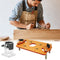 Woodworking Trimmer Router Balance Board Circle Milling Jig (Board+Cover) Newly