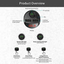 Car Charger FM Transmitter Bluetooth Car Audio MP3 Player Card TF J0E6 F9C8