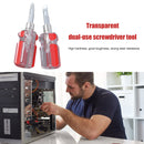 2 inch 2 in 1 Radish Head Screwdriver Phillips Slotted Electrician Tools Newly