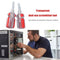 2 inch 2 in 1 Radish Head Screwdriver Phillips Slotted Electrician Tools Newly