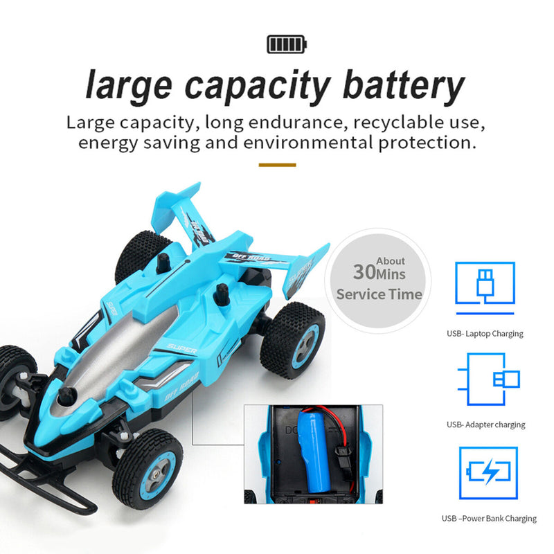 #A Four-Wheel Drive High-Speed Four-Way Charging Electric Racing Car Children To