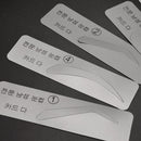 5pcs Reusable Eyebrow Stencil Set Eye Brow Mold DIY Styling Template Card