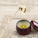 21cm Stainless Steel Wick Snuffer Solid Color Household Candle Wick Extinguisher
