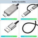 HDTV Mirroring Micro USB Type-C to HDMI Cable MHL to HDMI Adapter Converter