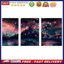Night Ship 5D DIY Full Drill 3 Pictures Diamond Painting Embroidery Set