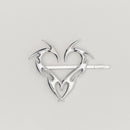 Women Hair Ornament Hair Accessories Barrettes Love Heart Hair Clip Hairpins